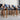Parker Number 62 Dining Chairs – Original Black Vinyl - Set of 8 (Chairs Only) | Bazaa | Designer, Vintage and Antique Furniture