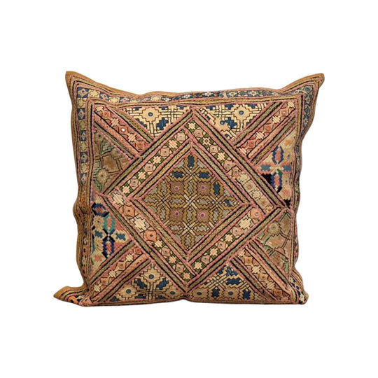 Pastel Embroidered Cushion I