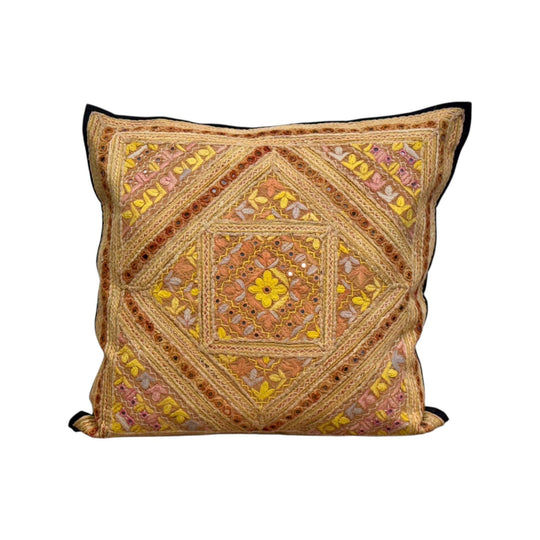 Pastel Embroidered Cushion IV