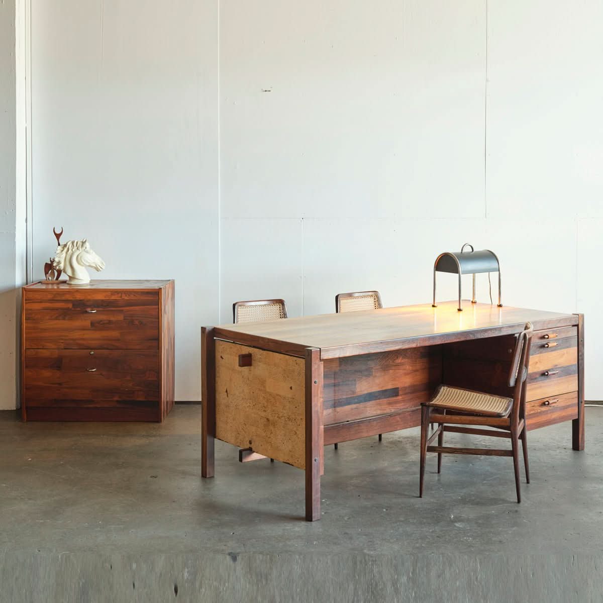 Patchwork Rosewood Chest / Cabinet by Jorge Zalszupin - Eternity Collection, Brazil | Bazaa | Designer, Vintage and Antique Furniture