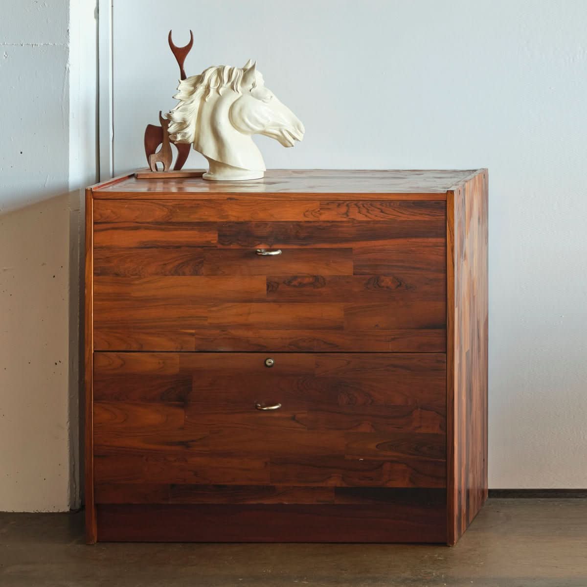 Patchwork Rosewood Chest / Cabinet by Jorge Zalszupin - Eternity Collection, Brazil | Bazaa | Designer, Vintage and Antique Furniture