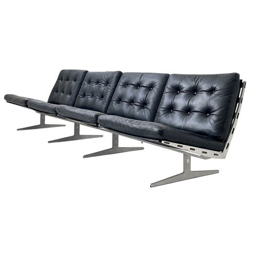 Paul Leidersdorff 'Caravelle' Leather Sofa