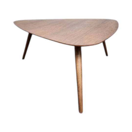 Mid Century Style Coffee Table with Triangular Top