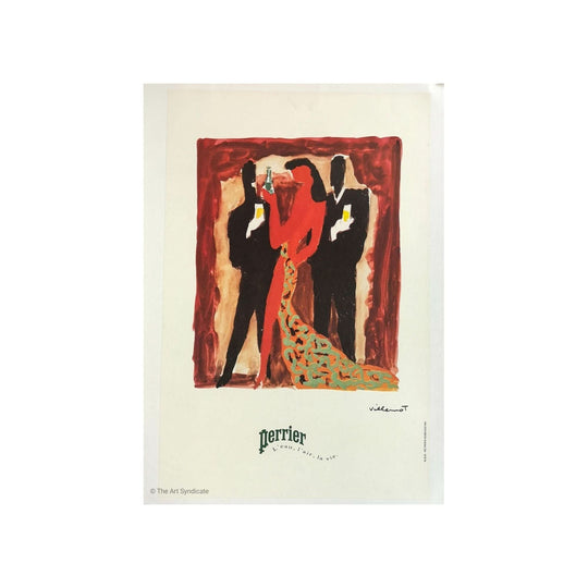 Perrier l'eau, l'air, lavie.