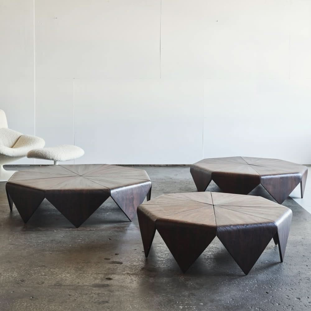 Petalas Coffee Table by Jorge Zalszupin for L'Atelier. 3 sizes. Brazil. | Bazaa | Designer, Vintage and Antique Furniture
