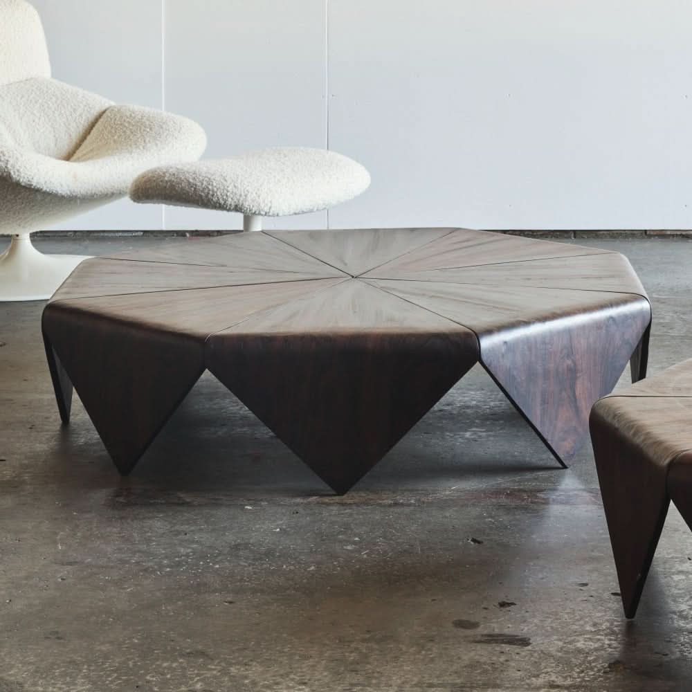 Petalas Coffee Table by Jorge Zalszupin for L'Atelier. 3 sizes. Brazil. | Bazaa | Designer, Vintage and Antique Furniture