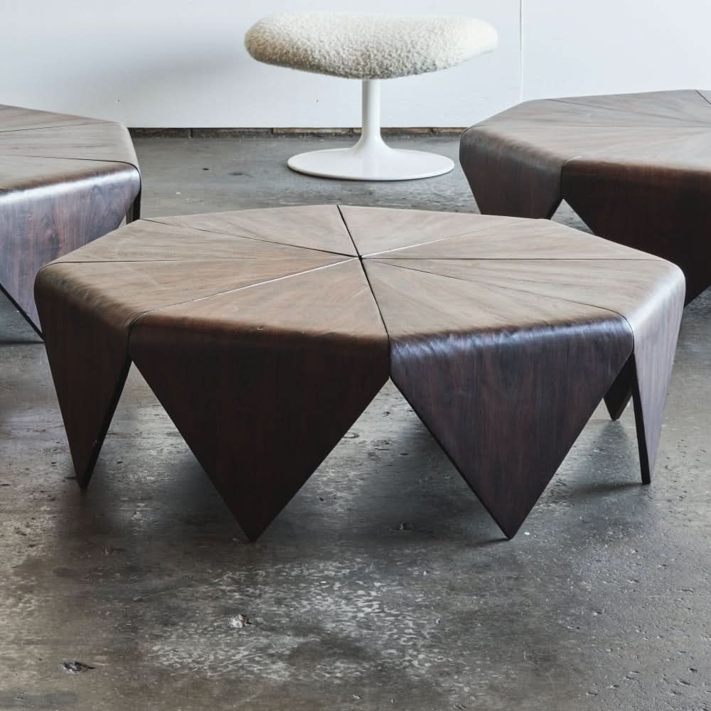 Petalas Coffee Table by Jorge Zalszupin for L'Atelier. 3 sizes. Brazil. | Bazaa | Designer, Vintage and Antique Furniture
