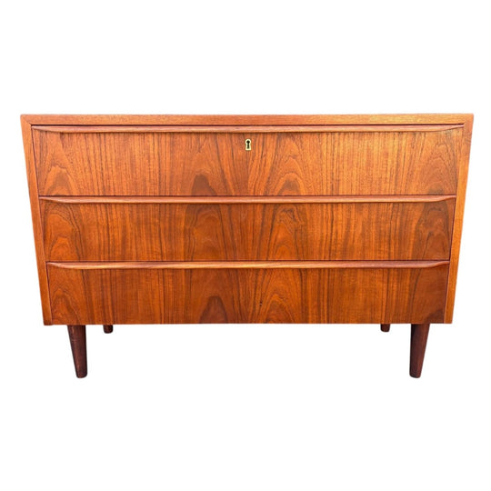 Petite Mid Century Danish Chest of Drawers