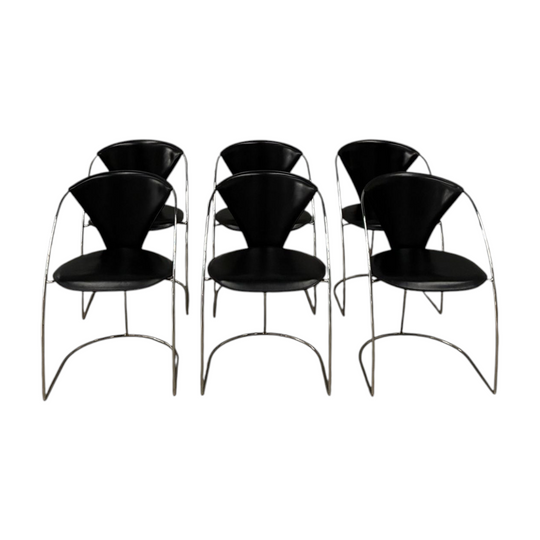 Set of Six ARRBEN DINING CHAIRS