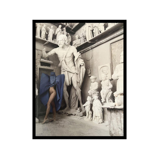 Photographic Print "The Blue Cage" by Marc Lagrange