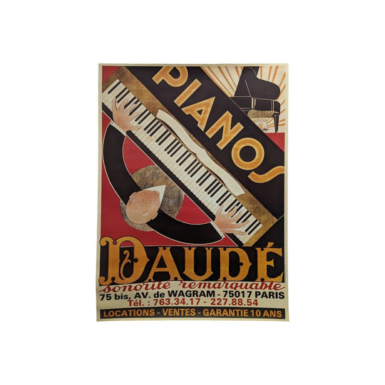 Pianos Daude Reissue 1975