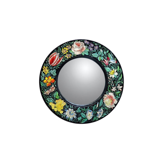 Piero Fornasetti 'Fiori' Lacquer Mirror