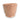 Pink Ceramic wave line pattern plant pot