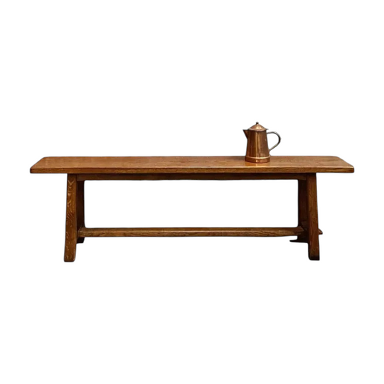 Antique French Provençal Oak Bench c.1850