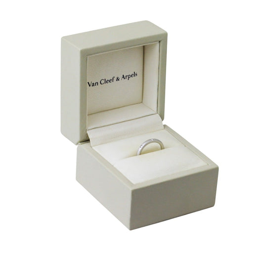 Platinum Van Cleef & Arpels Infini Etoile Diamond Band