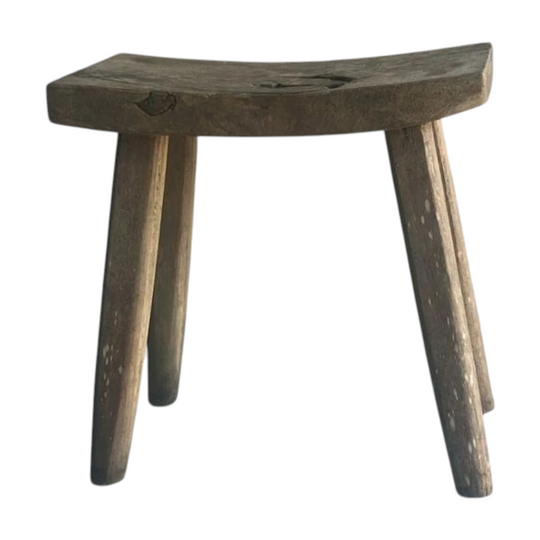 Vintage timber stool