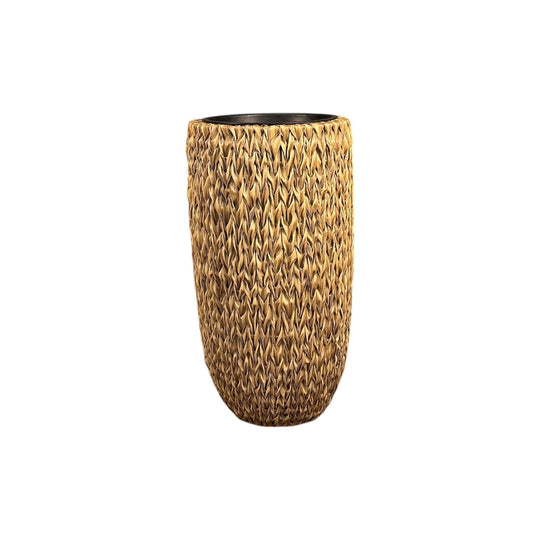Poly Rattan Wicker planter pot