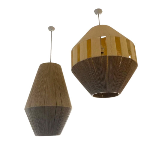 Pop & Scott Dream Weaver Pendant Light Shades — Pair, Hand-Woven
