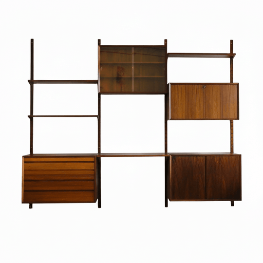 Poul Cadovius Royal System Wall Unit - Brazilian Rosewood