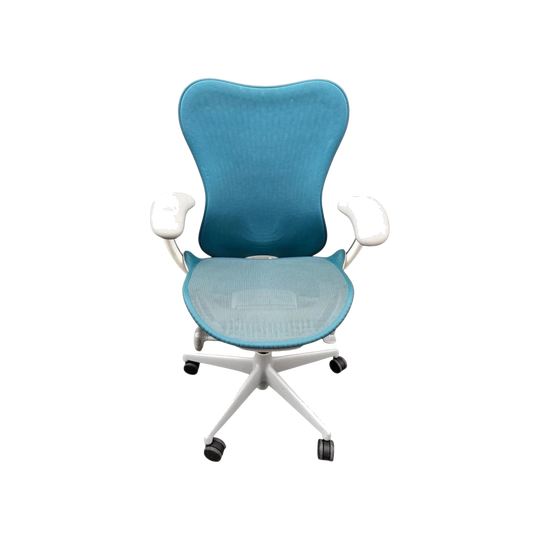 Pre-Loved Herman Miller Mirra 2 - Blue/White