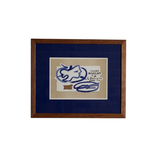 Profil a la Palette GEORGES BRAQUE