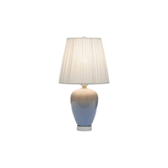 Purple mist porcelain table lamp