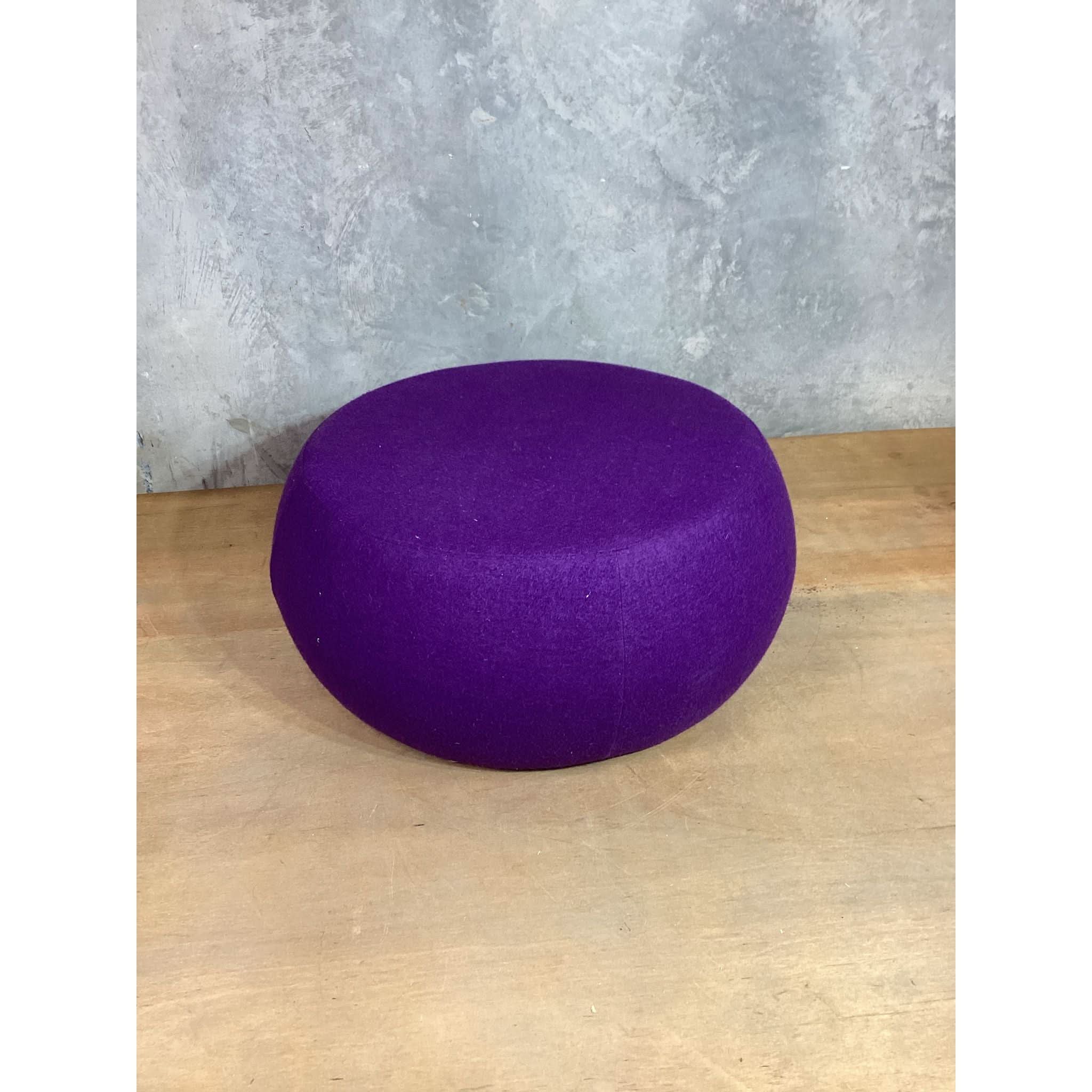 Purple ottoman large size | Bazaa | Designer, Vintage and Antique Furniture