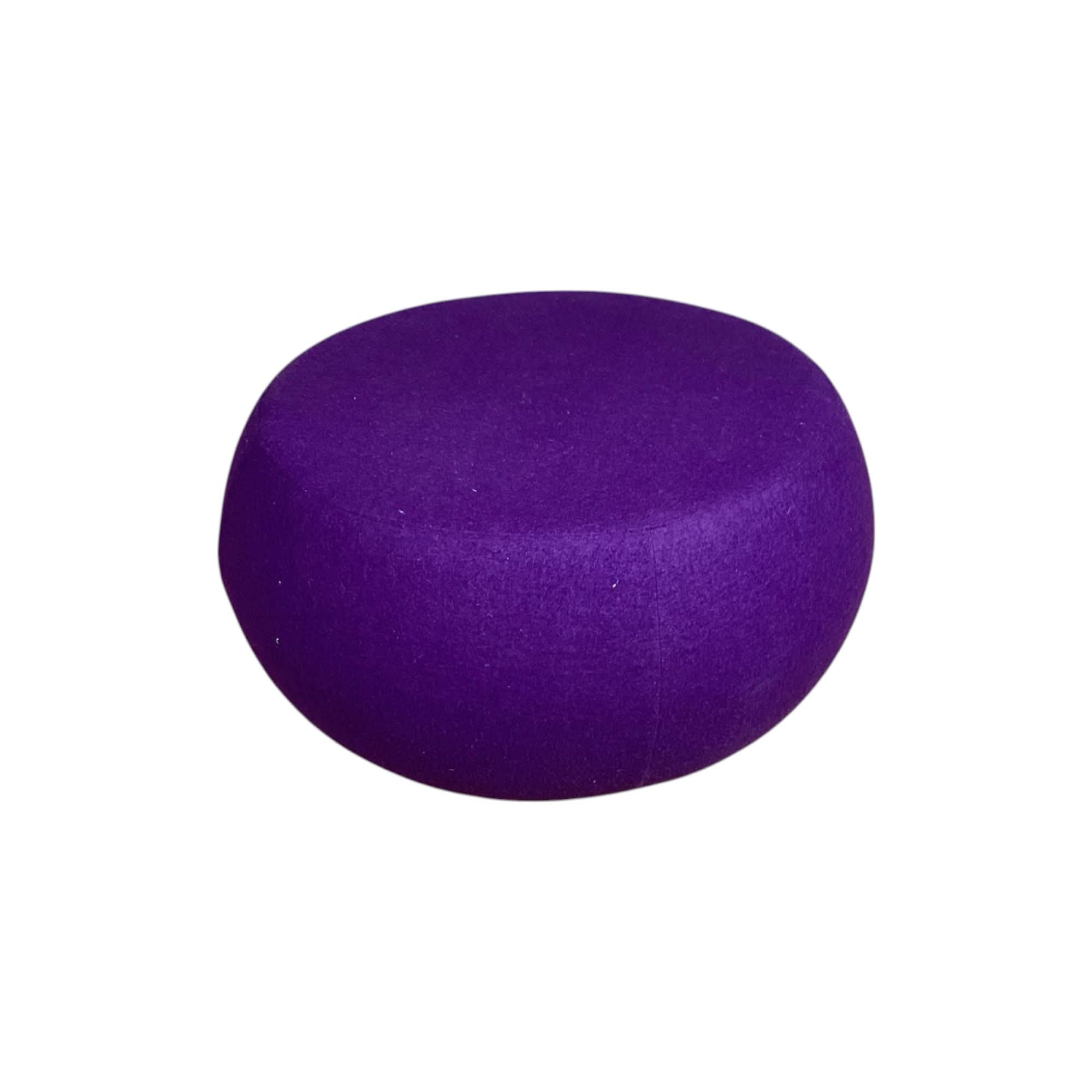 Purple ottoman large size | Bazaa | Designer, Vintage and Antique Furniture