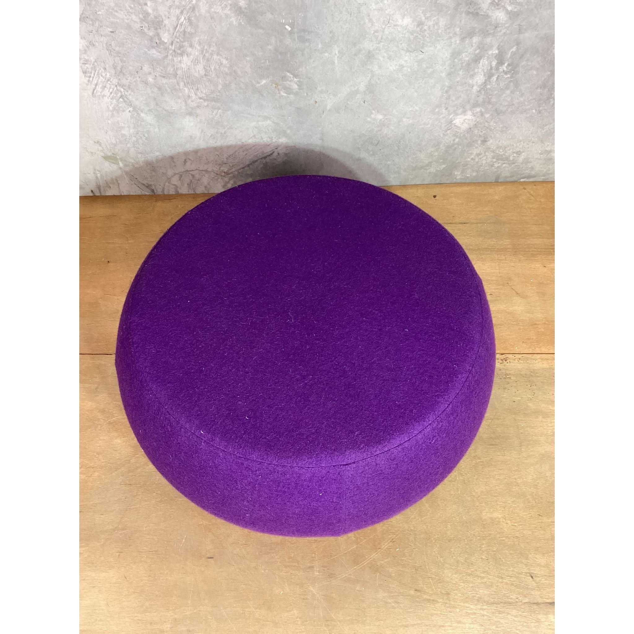 Purple ottoman large size | Bazaa | Designer, Vintage and Antique Furniture