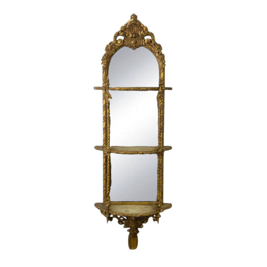 Antique French wall mounted Etagere.