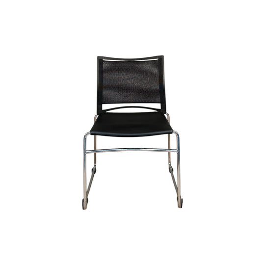 Rapidline PMV-BK Stackable Chair