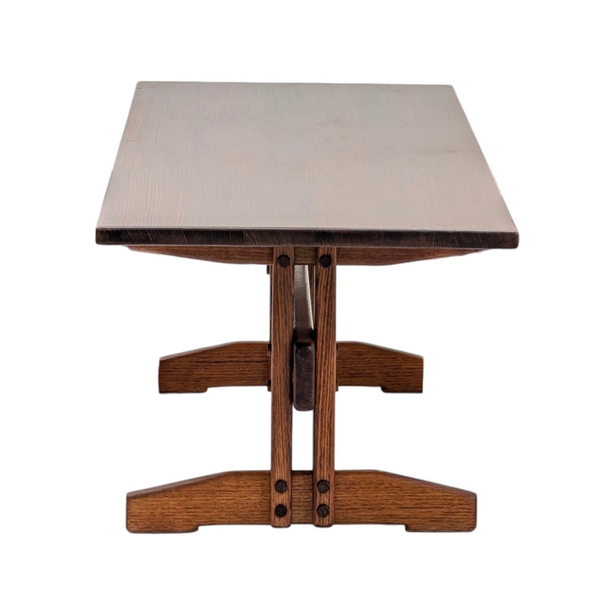 Rare 1970s 'Nore' Dining Table in Solid Victorian Ash by Norman Archibald | Bazaa | Designer, Vintage and Antique Furniture