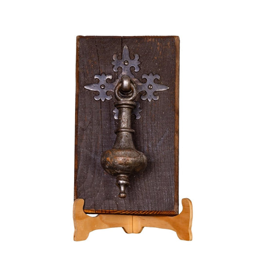 Rare antique French Chateau door knocker from Carpentras