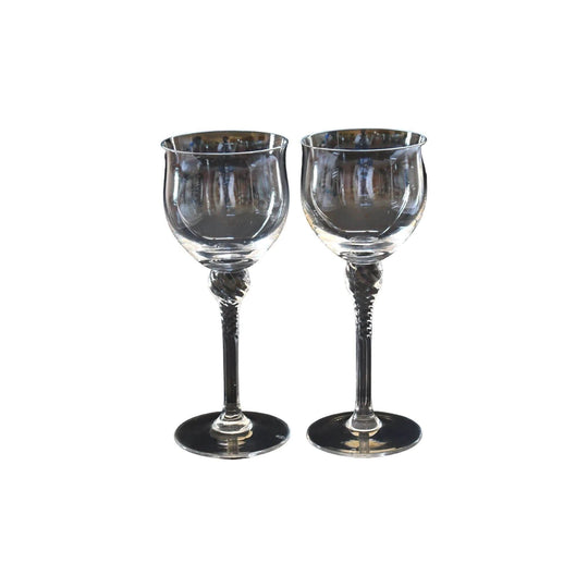 Rare Classic Spiegelau Niobe Wine Glasses. Set of 2