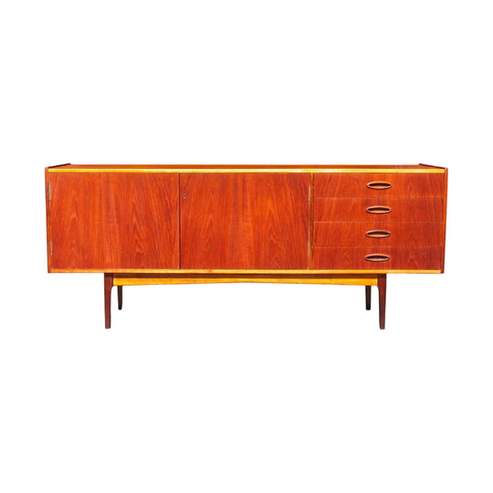 Rare Fred Lowen Teak Sideboard by Fler – Timeless Mid-Century Elegance