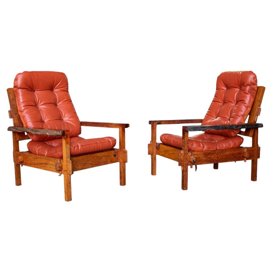 Rare Matched Pair — Griffith Tablecraft Armchairs by Jeremy Griffit