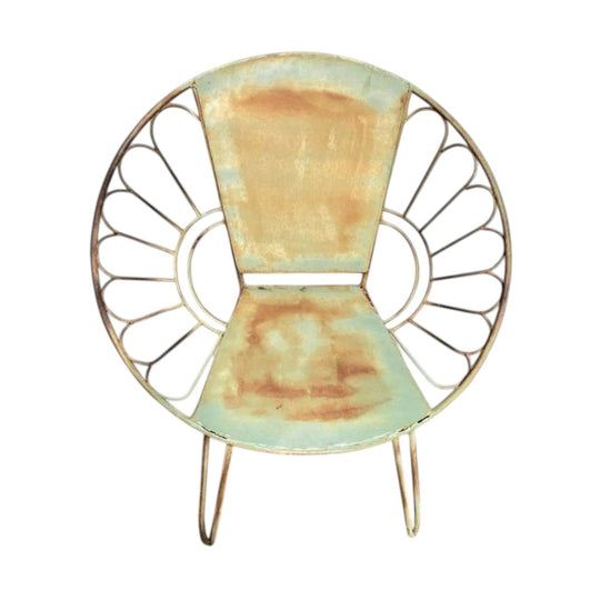 Rare original MCM saucer chairs x 2