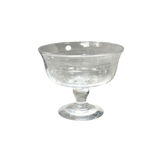 Rare Stuart crystal large comport