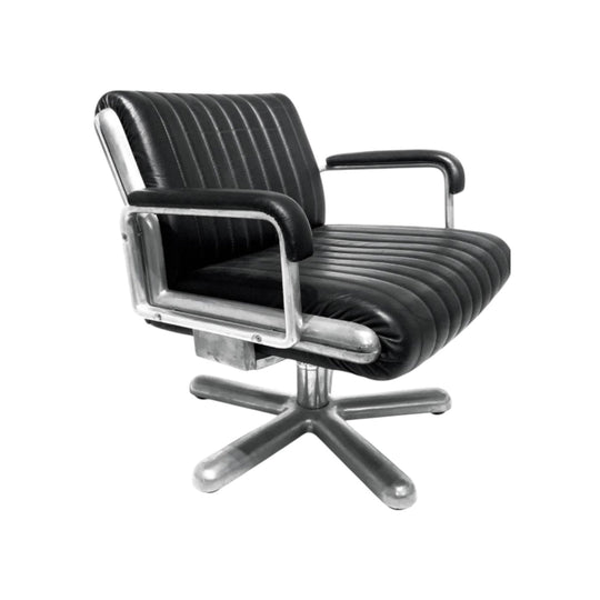 Rare Vintage Armchair by Hans von Klier for Rossi – Black (Fully Restored)