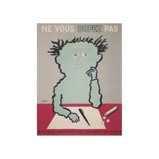 Raymond Savignac Mutuelle Nationale Des Etudiants De France Ne Vous Dopez Pas