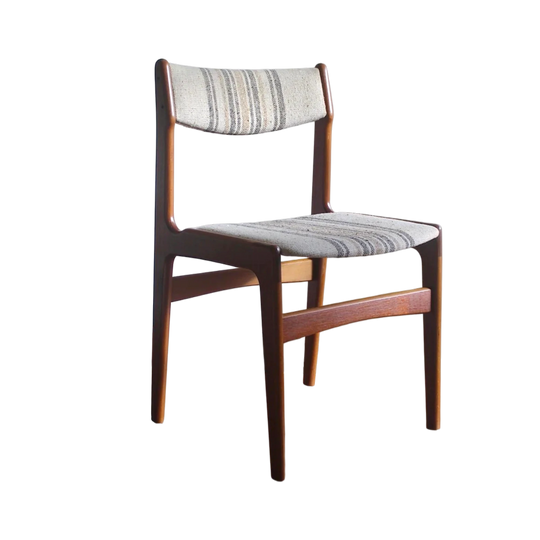 Set Of 8 Danish Dining Chairs By Erik Buch, 1960s