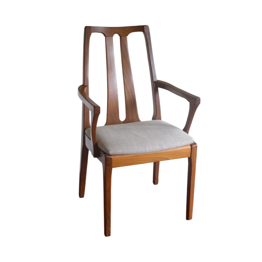 Set Of Six Nathan Teak Dining Chairs 1960s