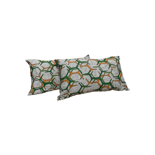 Rectangular Cushions Covered with Japanese Vintage Silk