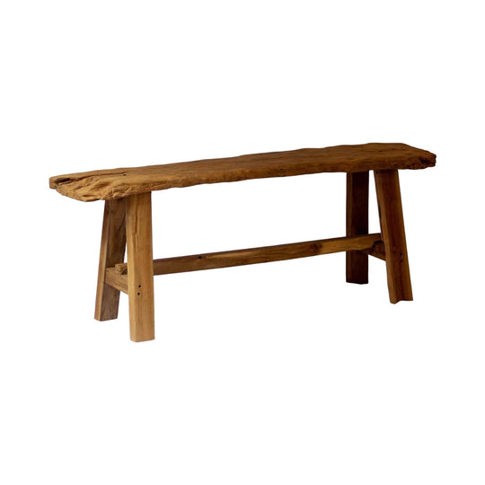 Recycled Wooden Teak Bench Seat