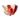Red and clear Art Glass dish | Bazaa | Designer, Vintage and Antique Furniture