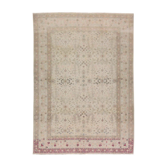 Refined Persian Tabriz Rug | Handwoven Wool