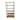 Restoration Hardware Gold Metal & Fluted Glass Etagere Bookshelf | Bazaa | Designer, Vintage and Antique Furniture