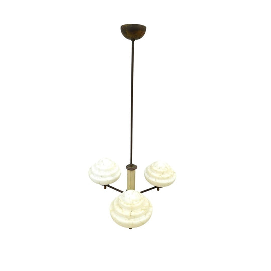 Restored Art Deco Pendant Light