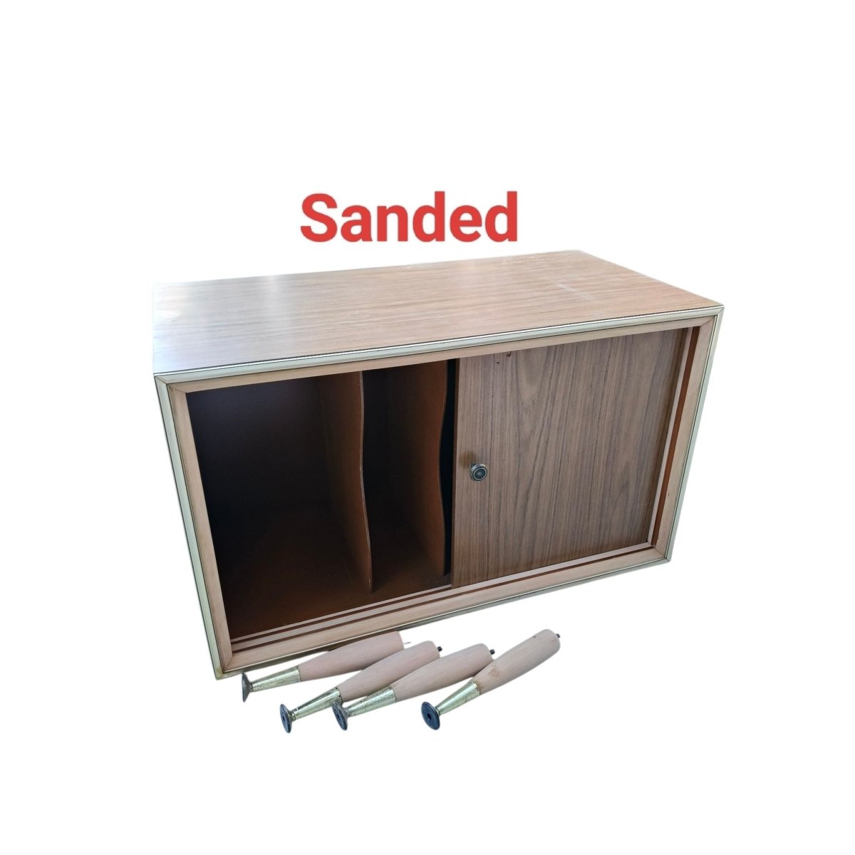 Restored MCM Retro Record/Vinyl Cabinet | Bazaa | Designer, Vintage and Antique Furniture