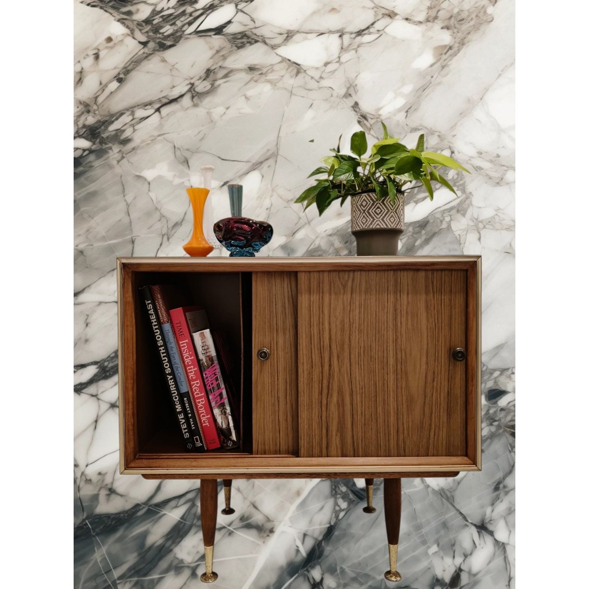 Restored MCM Retro Record/Vinyl Cabinet | Bazaa | Designer, Vintage and Antique Furniture